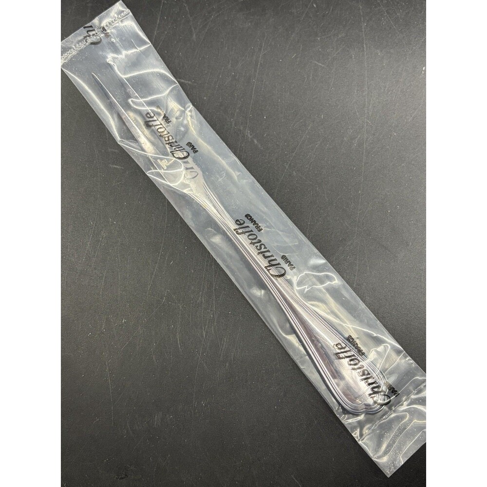 christofle spatours silver-plated snail escargot seafood fork 1